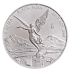 2017 1 oz Mexican Silver Libertad Bullion Coin
