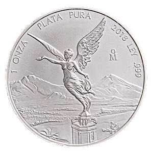2018 1 oz Mexican Silver Libertad Bullion Coin