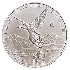 2019 1 oz Mexican Silver Libertad Bullion Coin