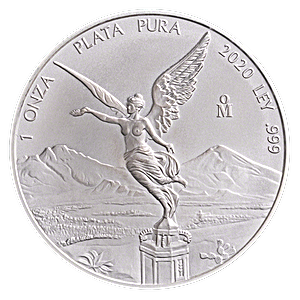 2020 1 oz Mexican Silver Libertad Bullion Coin
