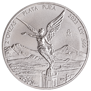 2023 2 oz Mexican Silver Libertad Bullion Coin