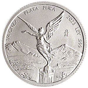 2023 1/4 oz Mexican Silver Libertad Bullion Coin