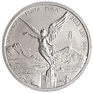 2023 1/4 oz Mexican Silver Libertad Bullion Coin