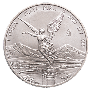 2021 1 oz Mexican Silver Libertad Bullion Coin