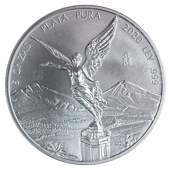 Mexican Silver Libertad 2020 5 oz