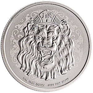 2023 1 oz Niue Silver Roaring Lion Bullion Coin