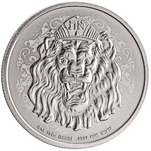 2023 1 oz Niue Silver Roaring Lion Bullion Coin