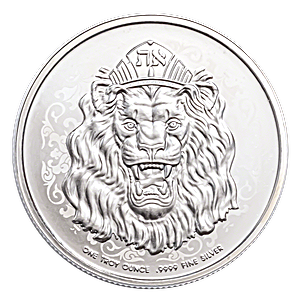 2022 1 oz Niue Silver Roaring Lion Bullion Coin (Pre-Owned in Good Condition)