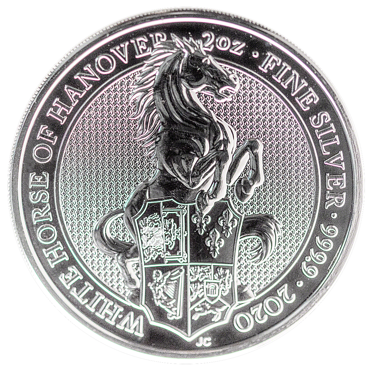 United Kingdom Silver Queen's Beast 2020 - The White Horse of Hanover ...