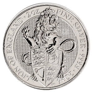 2016 2 oz United Kingdom Queen's Beast 