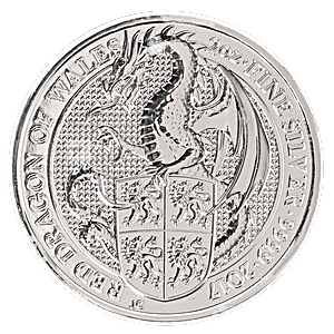 2017 2 oz United Kingdom Queen's Beast 