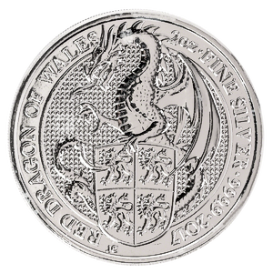 2017 2 oz United Kingdom Queen's Beast 