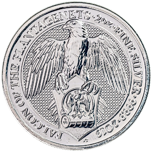 2019 2 oz United Kingdom Queen's Beast 