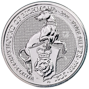 2021 2 oz United Kingdom Queen's Beast 