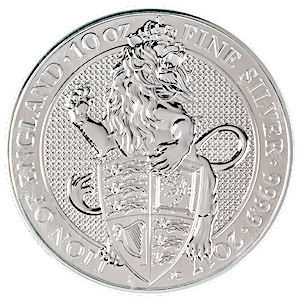 2017 10 oz United Kingdom Queen's Beast 