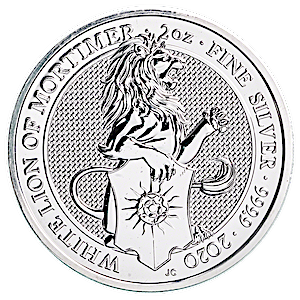 2020 2 oz United Kingdom Queen's Beast 