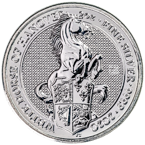 2020 2 oz United Kingdom Queen's Beast 