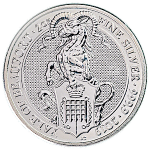 United Kingdom Silver Queen's Beast 2019 - The Yale - 2 oz