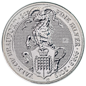 2019 2 oz United Kingdom Queen's Beast 