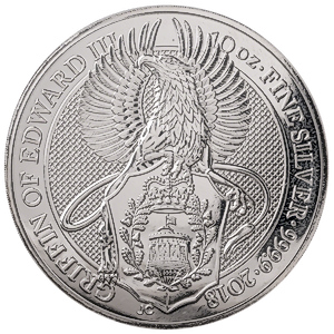 2018 10 oz United Kingdom Queen's Beast 