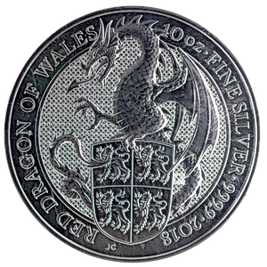 2018 10 oz United Kingdom Queen's Beast 
