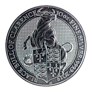 2019 10 oz United Kingdom Queen's Beast Series 