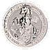 United Kingdom Silver Queen's Beast 2018 - Unicorn - 2 oz thumbnail