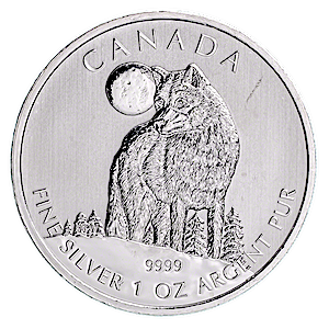 2011 1 oz Canadian Wildlife Series 