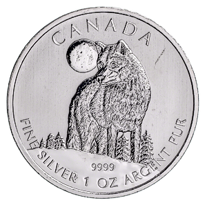 2011 1 oz Canadian Wildlife Series 