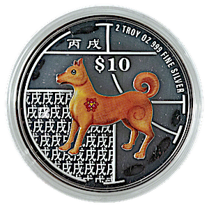 2006 2 oz Singapore Mint Piedfort Series 