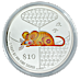 2008 2 oz Singapore Mint Piedfort Series 