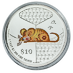 2008 2 oz Singapore Mint Piedfort Series 