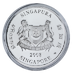 2008 2 oz Singapore Mint Piedfort Series 