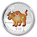 2009 2 oz Singapore Mint Piedfort Series 