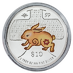 2011 2 oz Singapore Mint Piedfort Series 