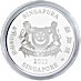 2011 2 oz Singapore Mint Piedfort Series 