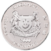 2000 2 oz Singapore Mint Piedfort Series 