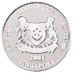 2001 2 oz Singapore Mint Piedfort Series 