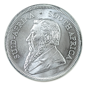 1 oz South African Silver Krugerrand Bullion Coin (Various Years)