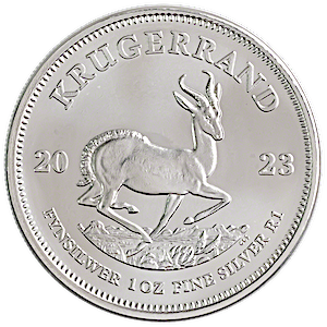 2023 1 oz South African Silver Krugerrand Bullion Coin