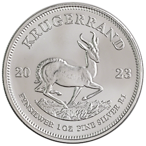 2023 1 oz South African Silver Krugerrand Bullion Coin