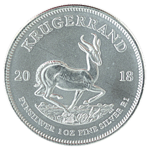 South African Silver Krugerrand 2018 - 1 oz