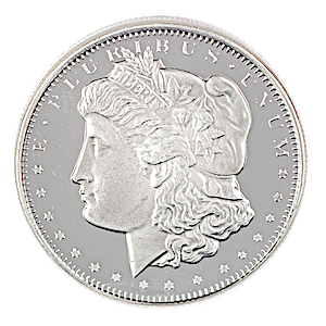 1/4 oz Morgan Silver Bullion Round (Pre-owned in Good Condition)