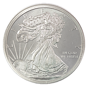 1 oz Walking Liberty Silver Bullion Round