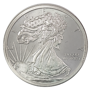 1 oz Walking Liberty Silver Bullion Round