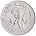 2025 1 oz Somalian Silver Elephant Bullion Coin thumbnail