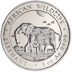 2022 5 oz Somalian Silver Elephant Bullion Coin (Pre-Owned in Good Condition) thumbnail