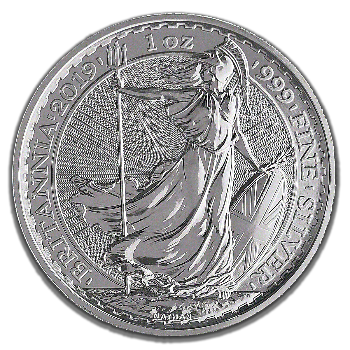 Buy UK Silver Britannia 2019 - 1oz | Royal Mint UK Silver