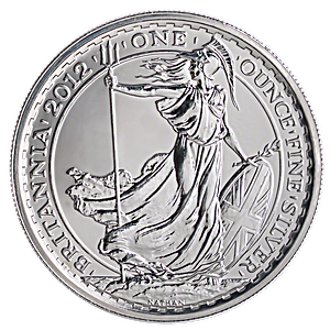 2012 1 oz United Kingdom Silver Britannia Bullion Coin