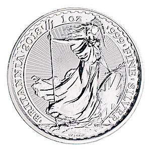 2018 1 oz United Kingdom Silver Britannia Bullion Coin